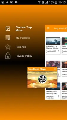 Trap Music Stream android App screenshot 2